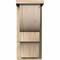 Ekena Millwork Ridgewood Rough Sawn Corbel w/Backplate, Douglas Fir, 8"W x 10"D x 18"H COR08X10X18RID01RDF - alternate 2